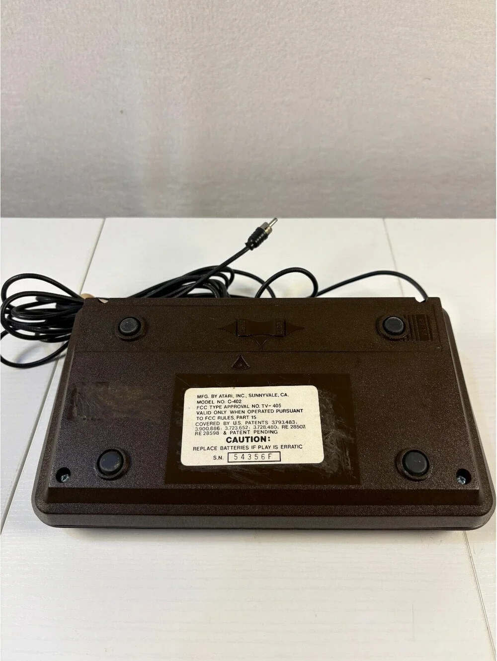 Vintage Atari Ultra-Pong Classic Electronic Game Console Tested - No Paddles